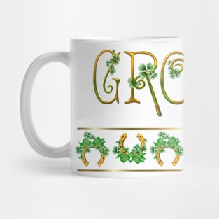 Irish Shamrock Wedding - Groom Mug